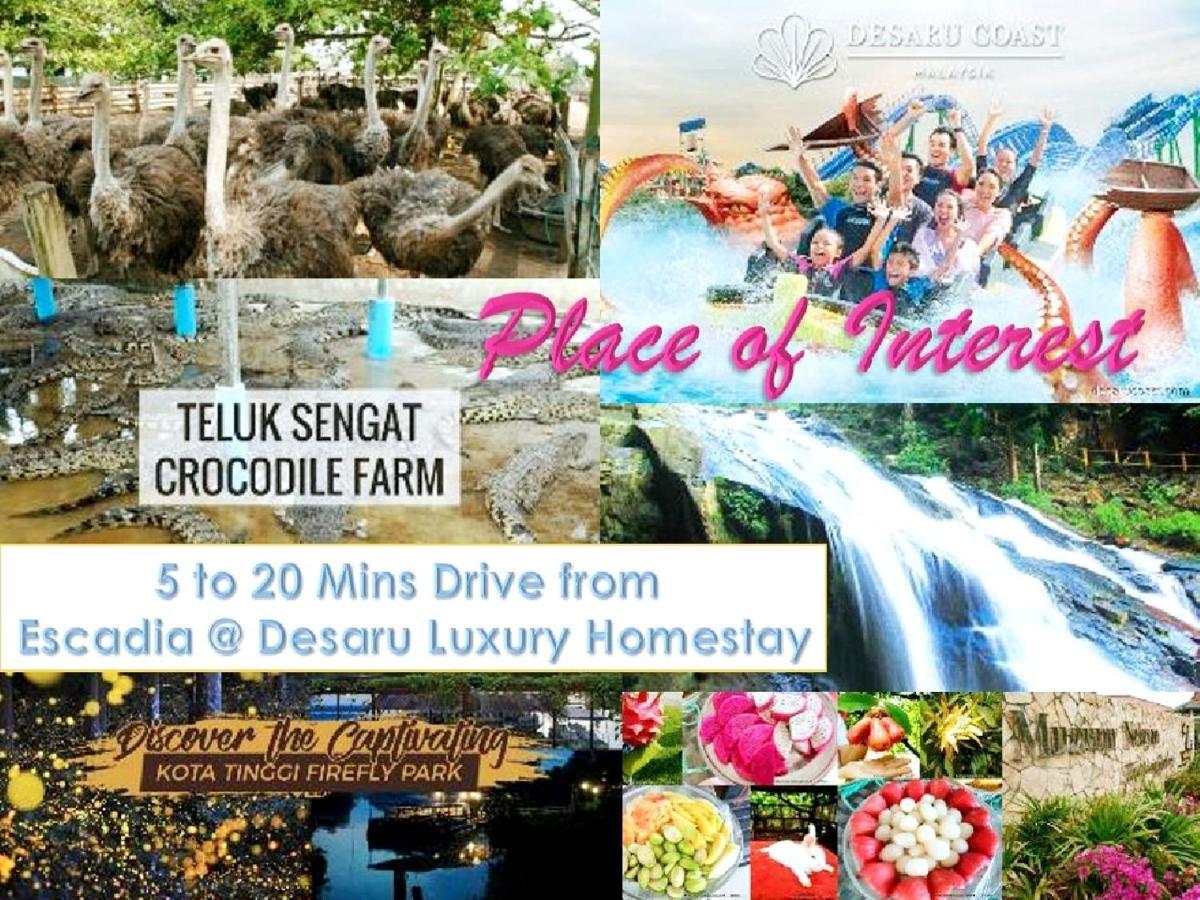 Desaru Cosy Homestay - Near Waterpark, Beach, Rapid -Wifi, Tvbox, Steamboat, Bbq Available Esterno foto